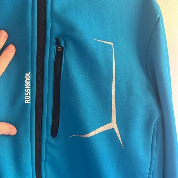 MENS MEDIUM ROSSIGNOL FULL ZIP FLEECE JACKET - Picture 2 of 7